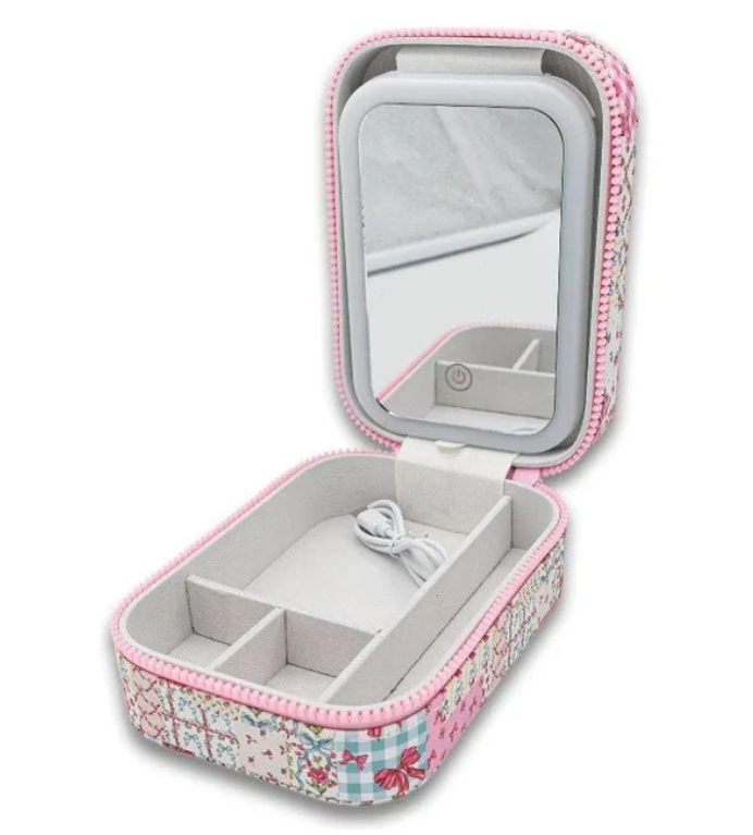ZIPPER JEWELRY BOX-DOG FRAME PRINT - Molly's! A Chic and Unique Boutique 