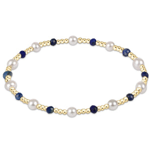 PEARL SINCERITY PATTERN 4MM BEAD BRACELET