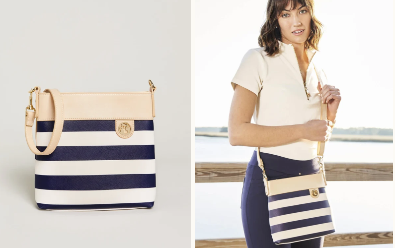 HIPSTER CROSSBODY NAVY STRIPE - Molly's! A Chic and Unique Boutique 