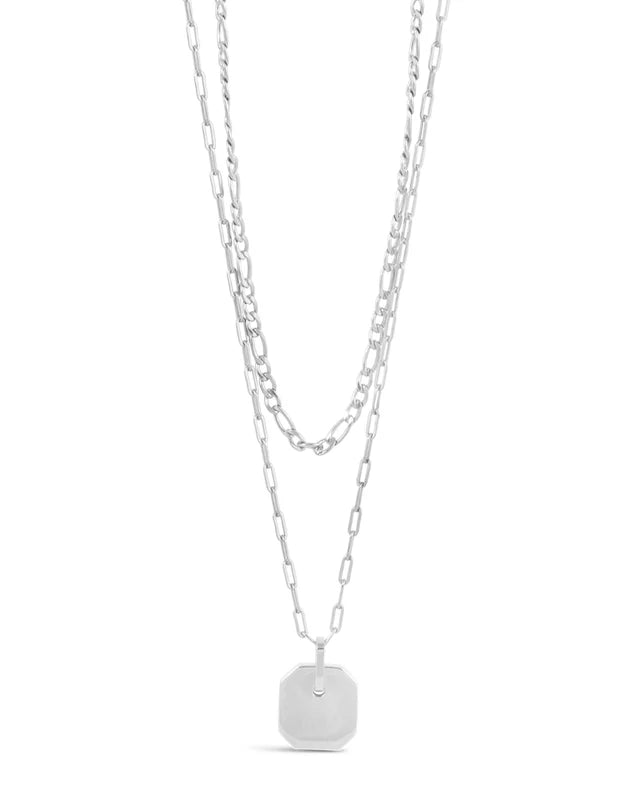 LAYERED NECKLACE SILVER - Molly's! A Chic and Unique Boutique 