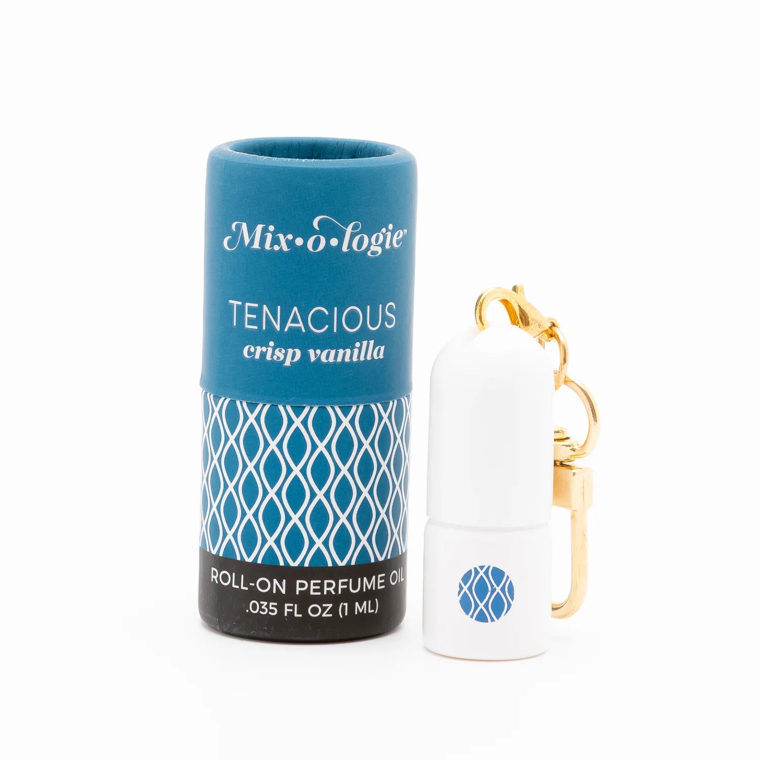 TENACIOUS (CRISP VANILLA) | KEYCHAIN MINI ROLLERBALL PERFUME | 1ML