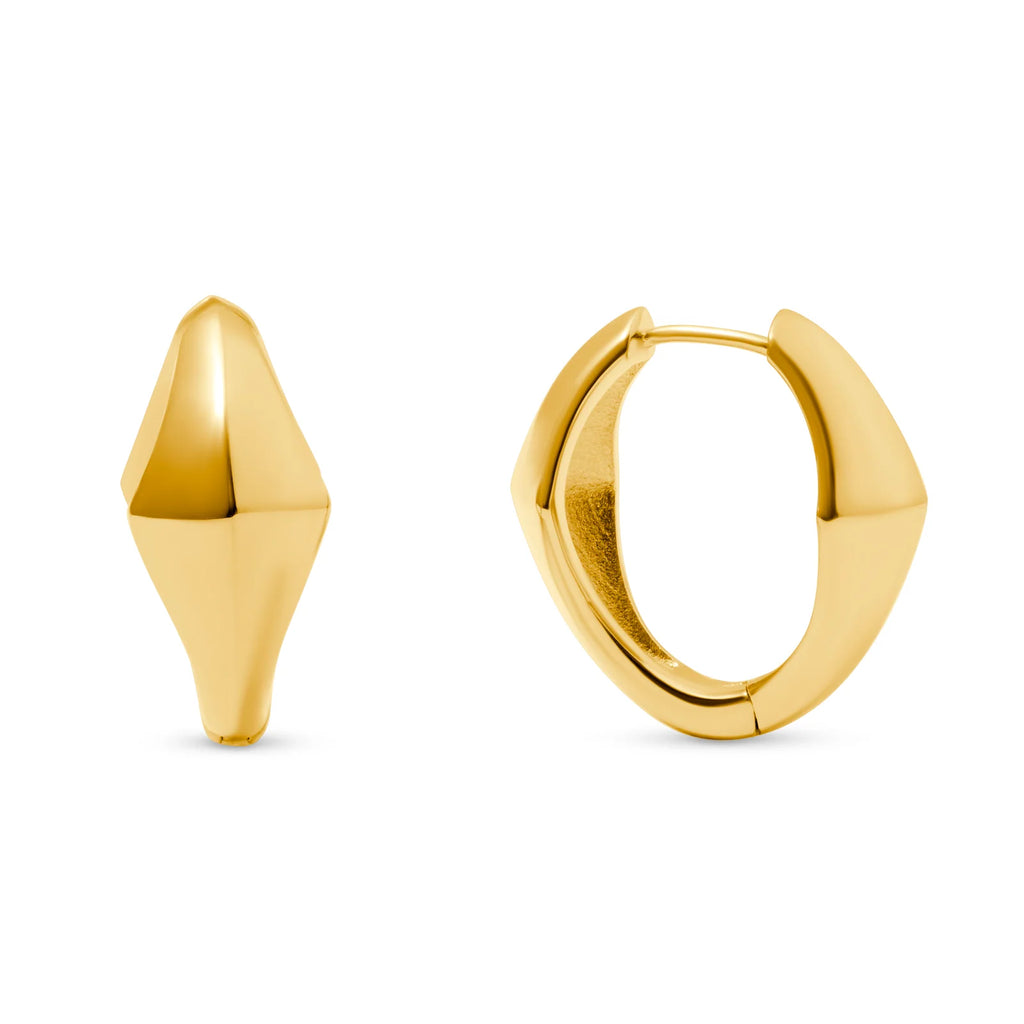 Rivet Hoop Earrings
