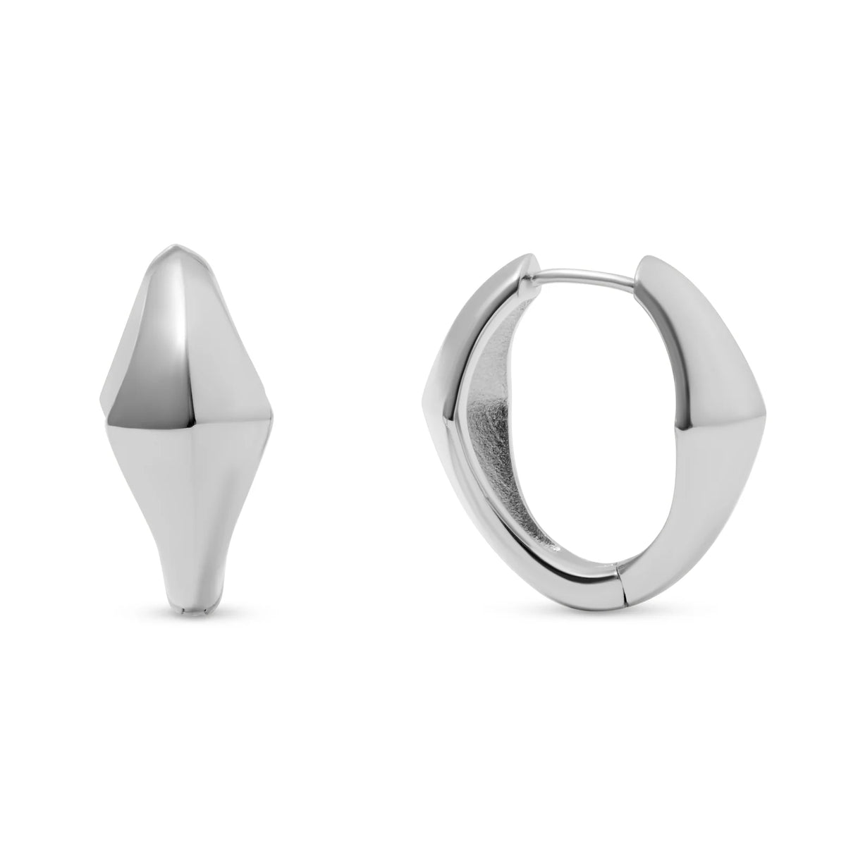 Rivet Hoop Earrings