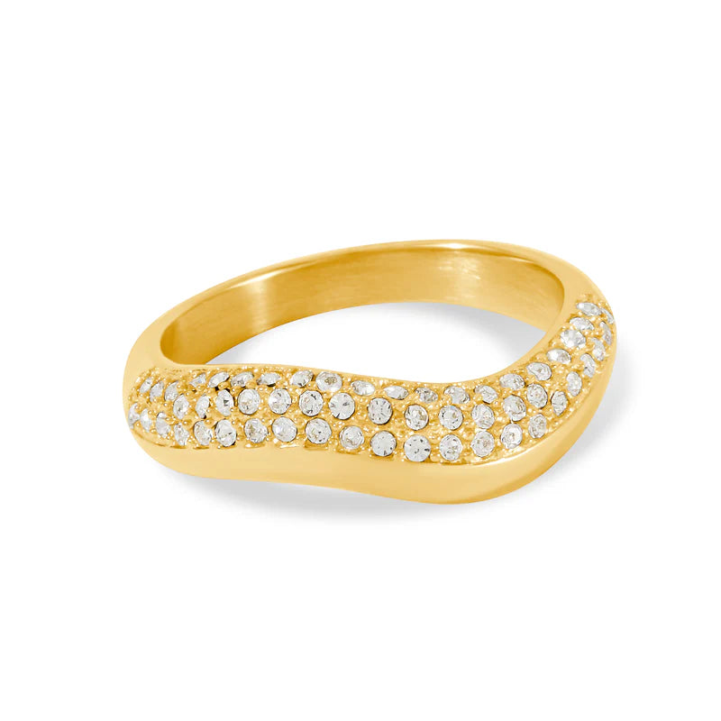 WAVELENGTH RING GOLD - Molly's! A Chic and Unique Boutique 