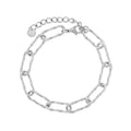 LINK CHAIN BRACELET SILVER - Molly's! A Chic and Unique Boutique 