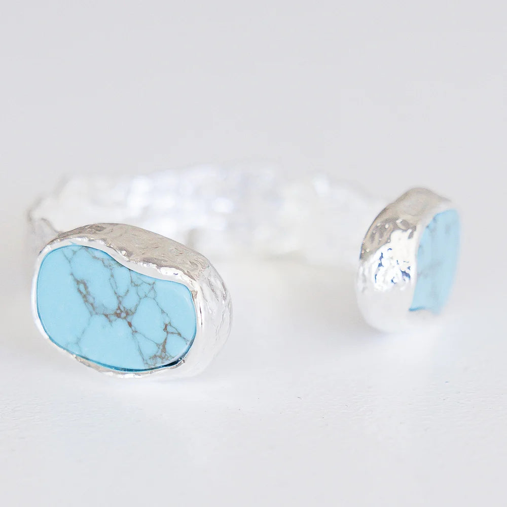 OCEAN BRACELET- SILVER - Molly's! A Chic and Unique Boutique 