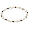 PEARL SINCERITY PATTERN 4MM BEAD BRACELET