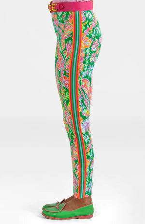 GRIPELESS PULL ON PANTS- VINTAGE VINES - Molly's! A Chic and Unique Boutique 