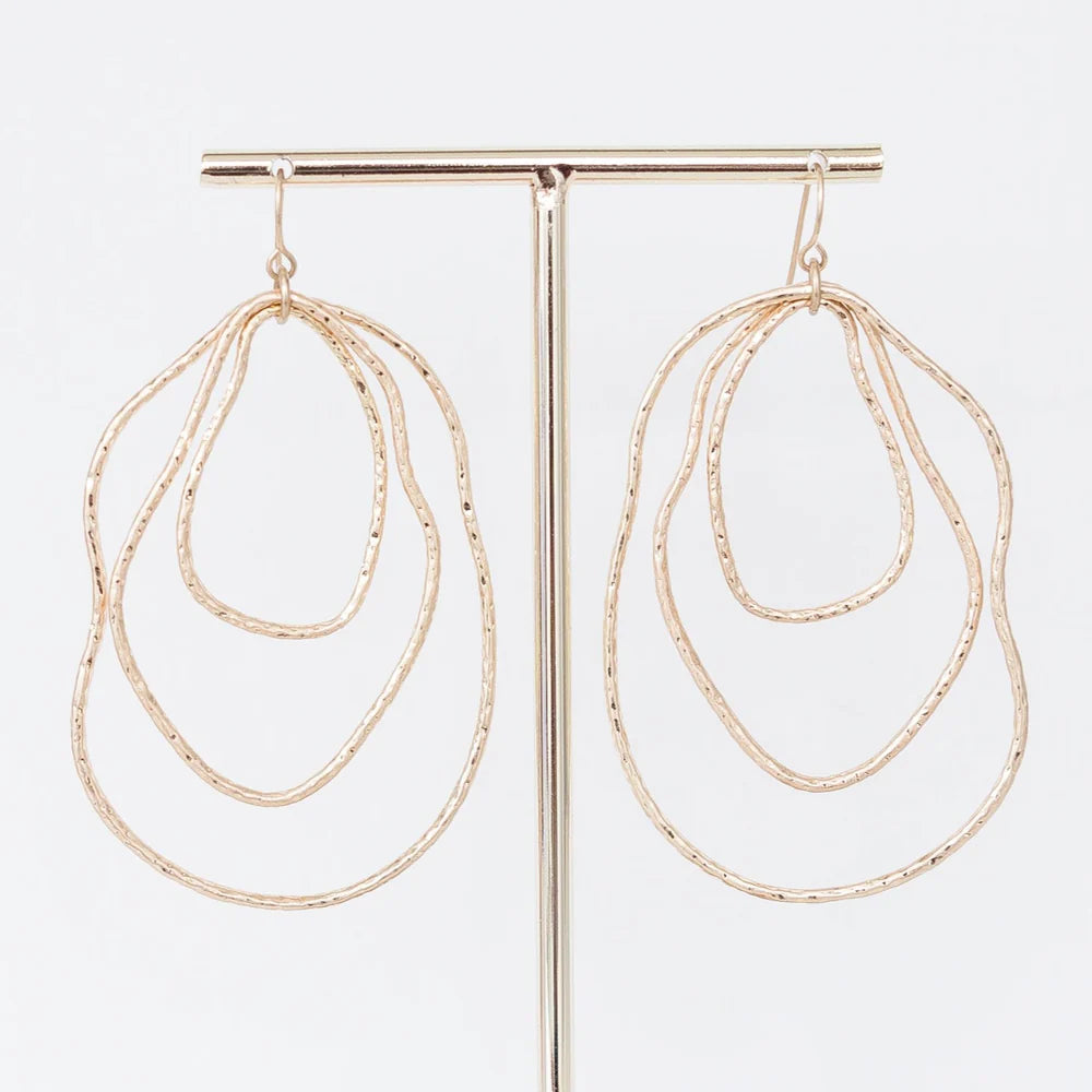 PAXTON GOLD EARRINGS - Molly's! A Chic and Unique Boutique 