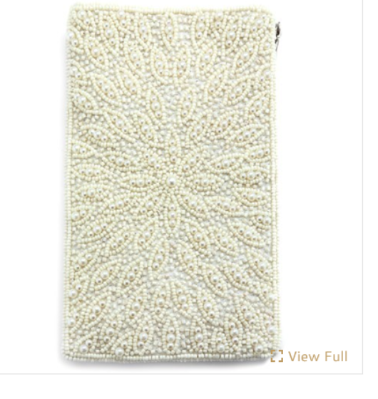 CLUB BAG PEARL FLOWER - Molly's! A Chic and Unique Boutique 