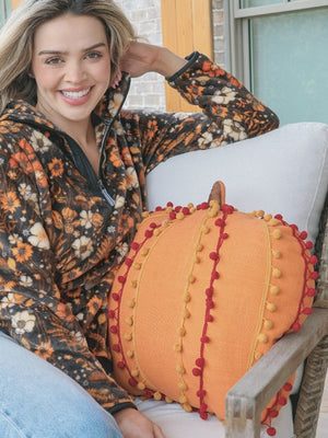 PUMPKIN AND SANTA PILLOWS