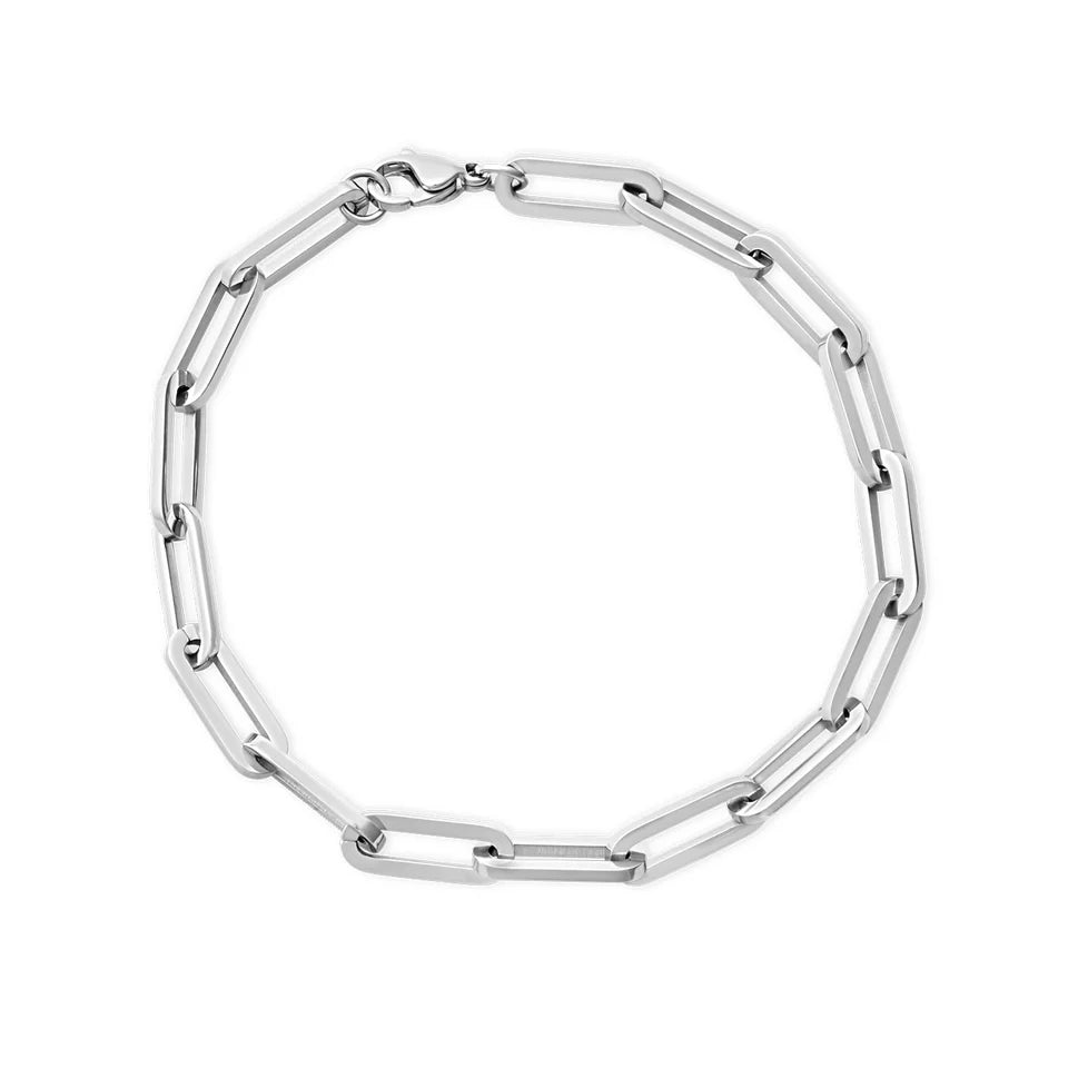 PAPER CLIP BRACE SILVER - Molly's! A Chic and Unique Boutique 