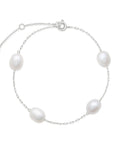 PEARL BRACELET SILVER - Molly's! A Chic and Unique Boutique 