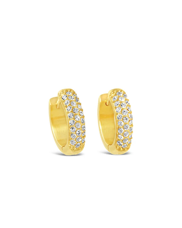 PRECIOSA HOOP EARRINGS GOLD - Molly's! A Chic and Unique Boutique 