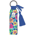 LIP BALM KEY CHAIN TROPICAL FLOWERS - Molly's! A Chic and Unique Boutique 