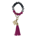 SILICONE BEADED KEYCHAIN- BLESSED - Molly's! A Chic and Unique Boutique 