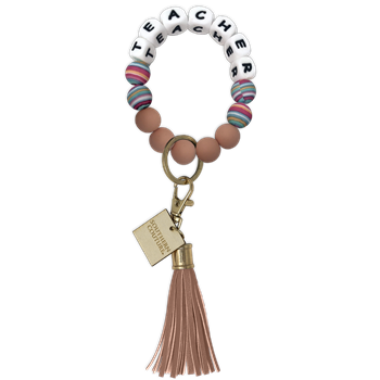 SILICONE KEYCHAIN- TEACHER - Molly's! A Chic and Unique Boutique 