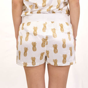 SLUMBER SHORT-PINEAPPLE PATTERN - Molly's! A Chic and Unique Boutique 