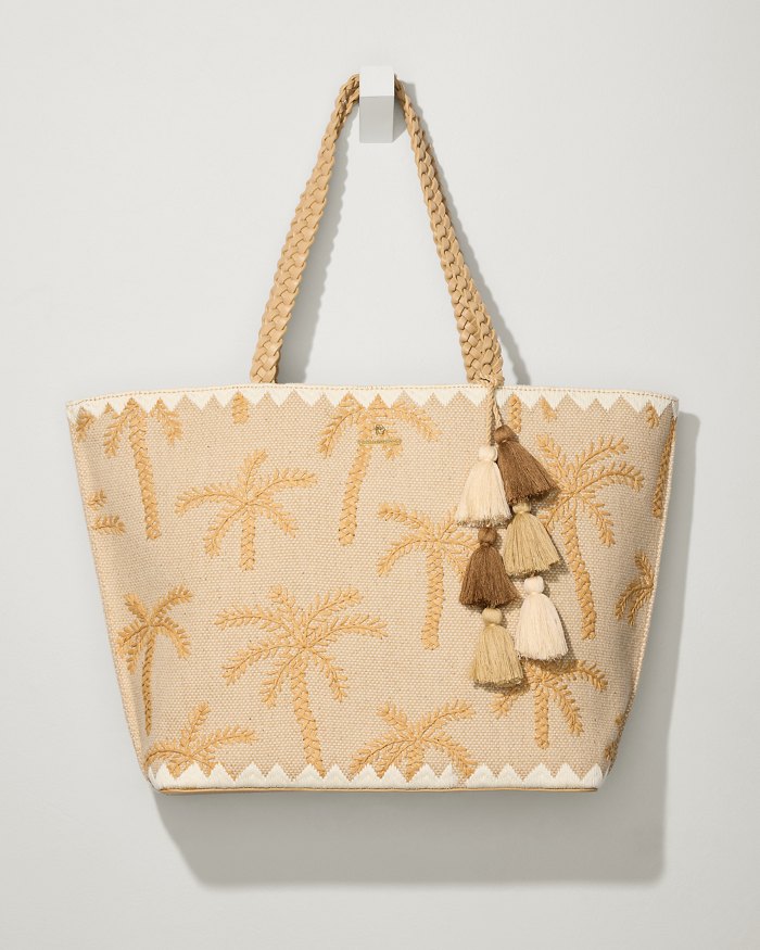 PALM BEACH FIESTA TOTE NATURAL - Molly's! A Chic and Unique Boutique 