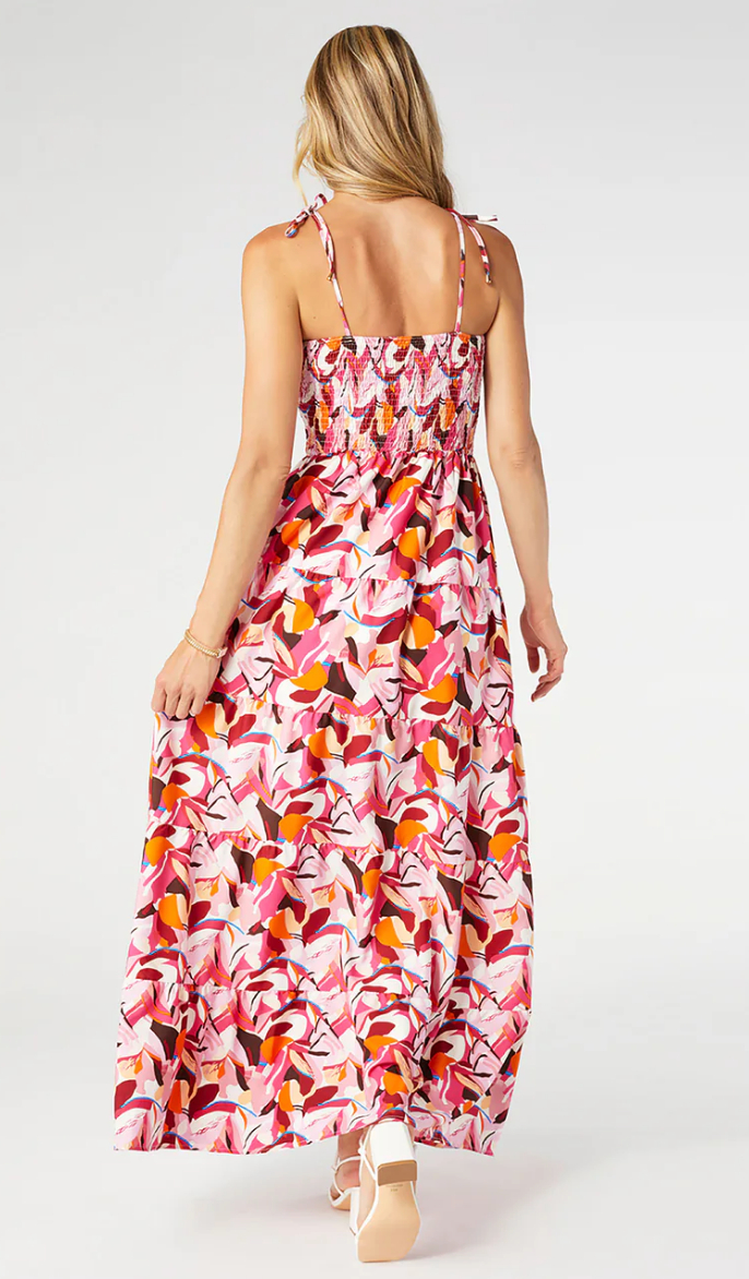 LILY CINCHED MAXI DRESS - Molly's! A Chic and Unique Boutique 