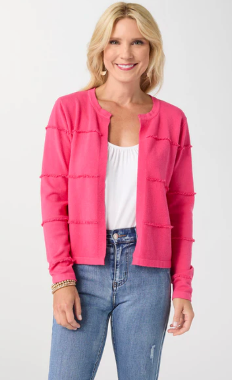 LIGHTWEIGHT HEAVENLY-LUXE SHORT OPEN CARDIGAN - Molly's! A Chic and Unique Boutique 