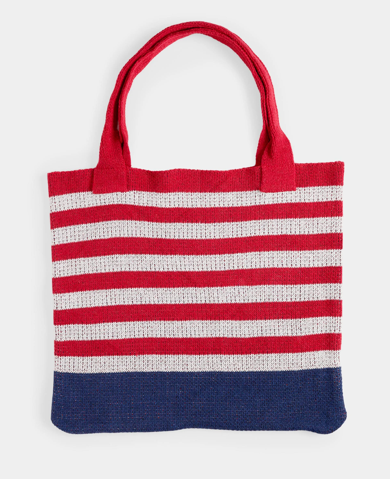 America Striped Shopper Tote - Molly's! A Chic and Unique Boutique 