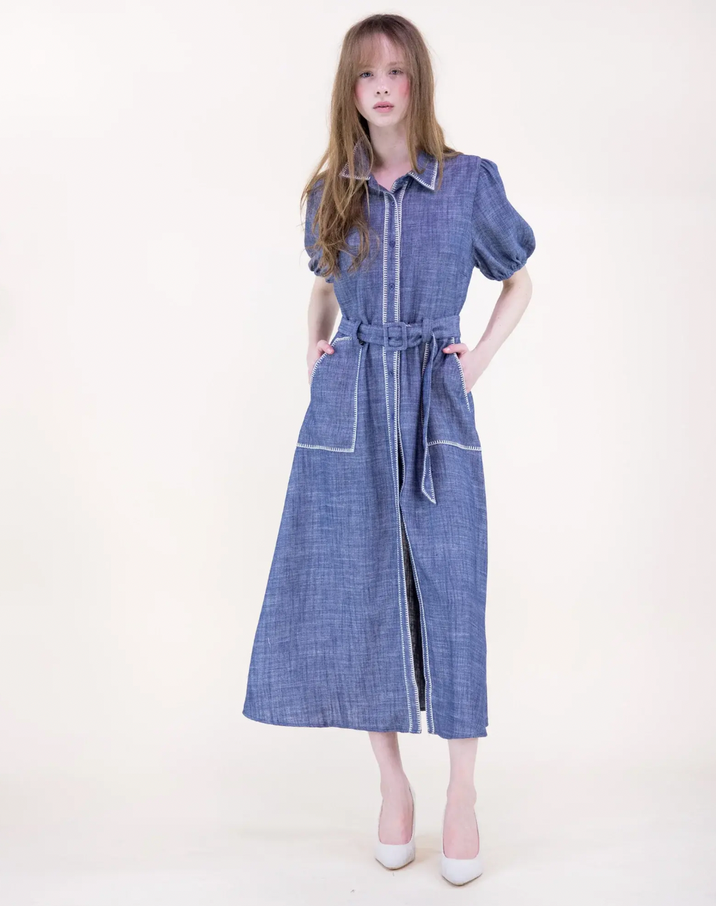 Original Stitch Chambray Maxi Dress