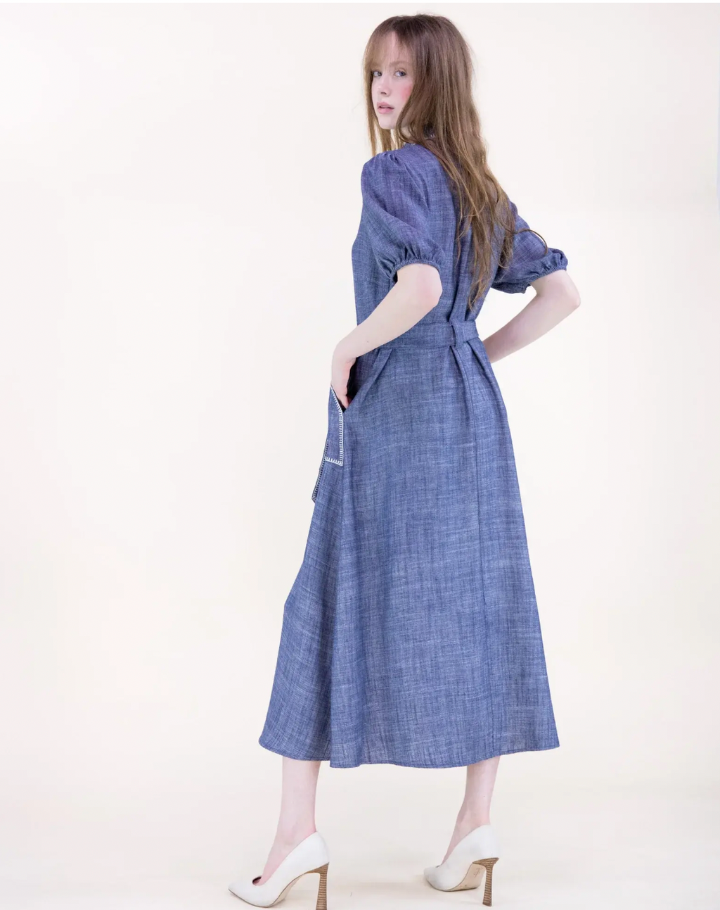 Original Stitch Chambray Maxi Dress