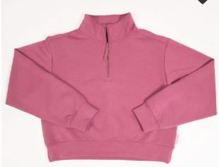 Quarter Zip Jacket Available in Marine and Plum - Molly's! A Chic and Unique Boutique 