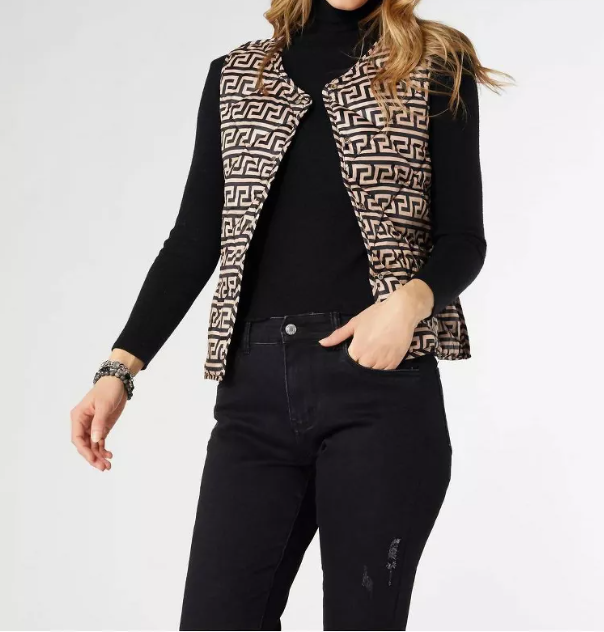 Braylin Reversible Quilted Vest - Molly's! A Chic and Unique Boutique 