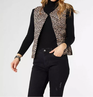 Braylin Reversible Quilted Vest - Molly's! A Chic and Unique Boutique 