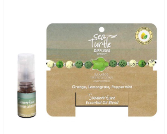 SEA TURTLE DIFFUSER BRACELET - Molly's! A Chic and Unique Boutique 