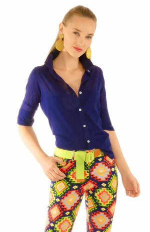 SLEEK VOILE-NAVY - Molly's! A Chic and Unique Boutique 