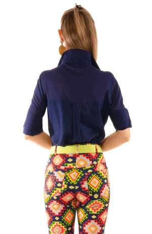 SLEEK VOILE-NAVY - Molly's! A Chic and Unique Boutique 