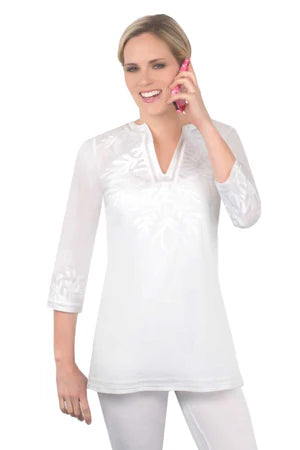THE REEF TUNIC-WHITE - Molly's! A Chic and Unique Boutique 