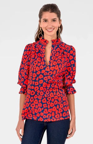 RUFFLENECK TUNIC ME JANE - Molly's! A Chic and Unique Boutique 