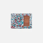 EURO SLIDE CARD CASE- BATIK BLOOMS - Molly's! A Chic and Unique Boutique 