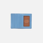 EURO SLIDE CARD CASE- FADED DENIM - Molly's! A Chic and Unique Boutique 