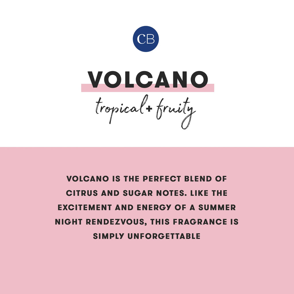 VOLCANO BLUE MINI TAN CANDLE- 3OZ - Molly's! A Chic and Unique Boutique 