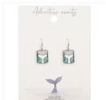 SILVER WHALE TAIL EARRINGS - Molly's! A Chic and Unique Boutique 