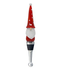 SANTA GNOME WITH TALL RED HAT BOTTLE STOPPER - Molly's! A Chic and Unique Boutique 
