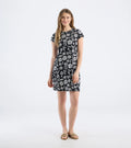 WOMENS FRESH FLOWERS T SHIRT DRESS - Molly's! A Chic and Unique Boutique 
