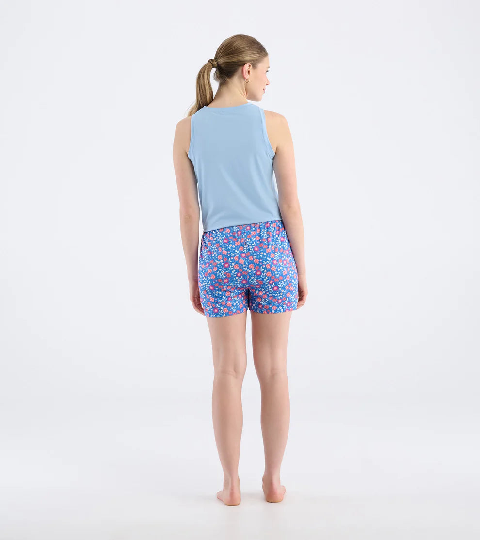 WOMEN'S GARDEN FLOWERS PJ SHORTS IN A BAG - Molly's! A Chic and Unique Boutique 