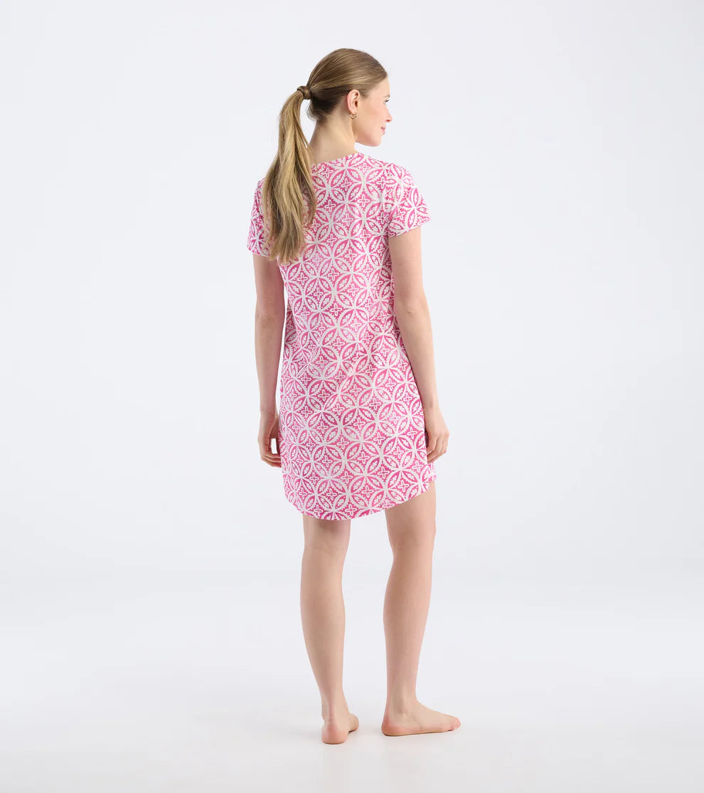 WOMENS PINK LOTUS NIGHT DRESS IN A BAG - Molly's! A Chic and Unique Boutique 