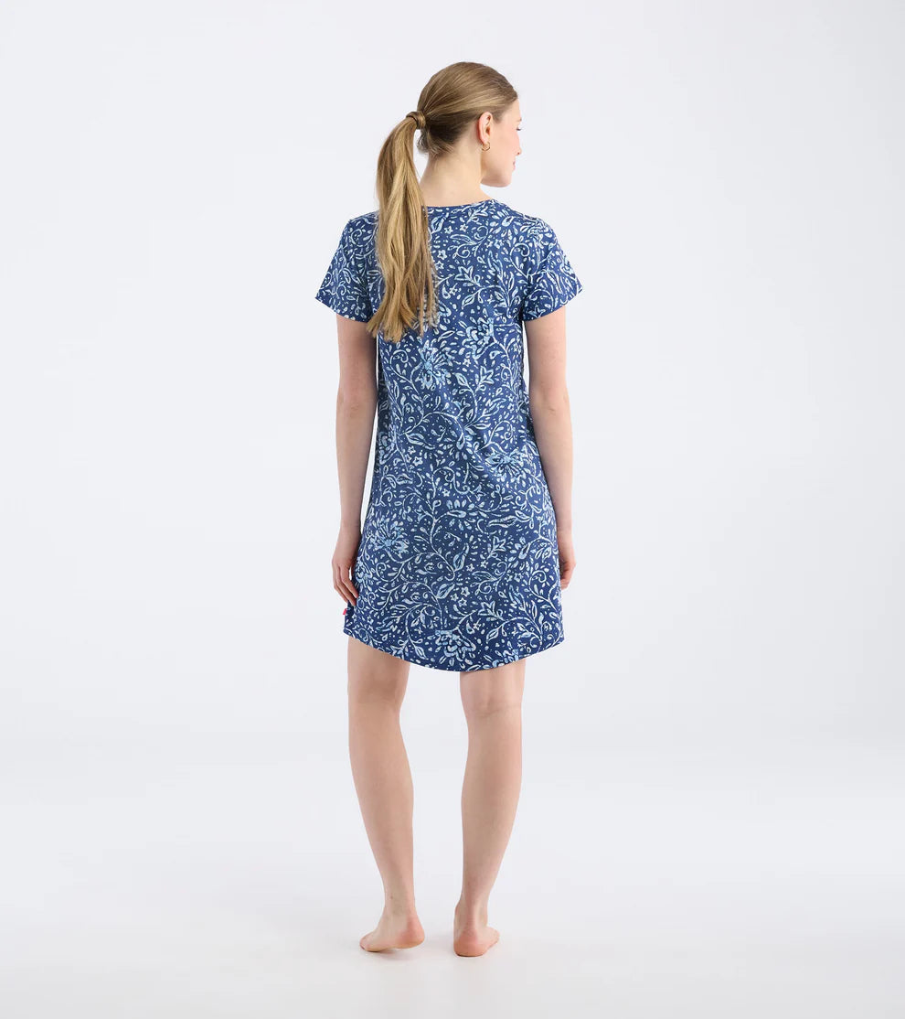 WOMENS BATIK FLOWERS NIGHTDRESS IN A BAG - Molly's! A Chic and Unique Boutique 