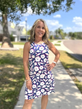 TANK DRESS FRESH FLOWERS - Molly's! A Chic and Unique Boutique 