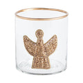 MUDPIE ANGEL BEADED TEA LIGHT HOLDER