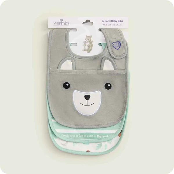 GRAY SQUIRREL BIB SET *PREVIEW* - Molly's! A Chic and Unique Boutique 