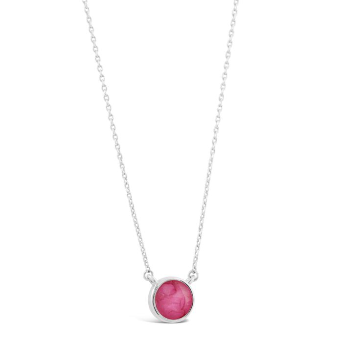 APRIL BIRTH FLOWER NECKLACE - Molly's! A Chic and Unique Boutique 