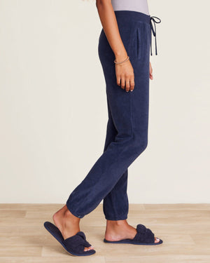 Barefoot Dreams Cozyterry Dolman Pullover in Indigo- Bliss Boutiques